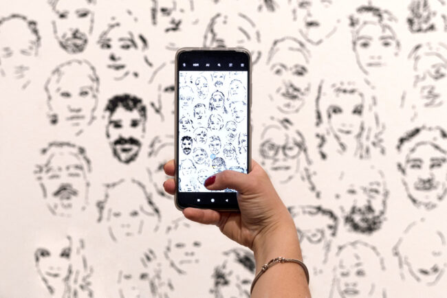 robot selfie kaleider