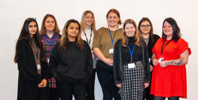 Source Sense of Place trainees and youth worker Dannielle