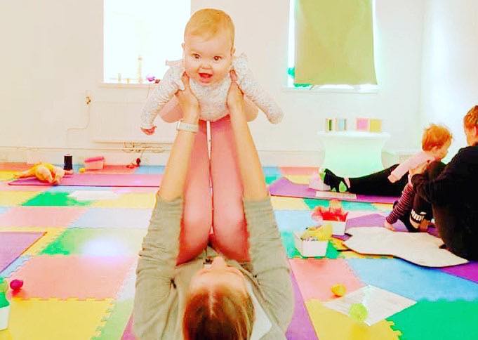 Bright Stars Play Space baby yoga