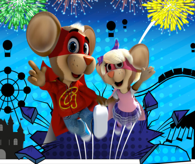 gullivers superhero fireworks
