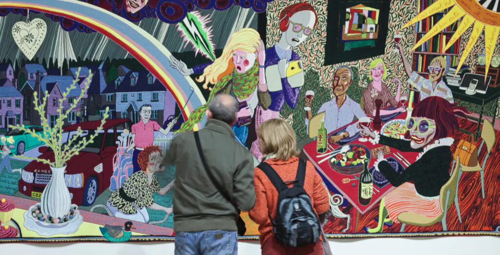 Grayson Perry’s tapestries head to Wentworth Woodhouse - and inspire a host of craft workshops at the mansion